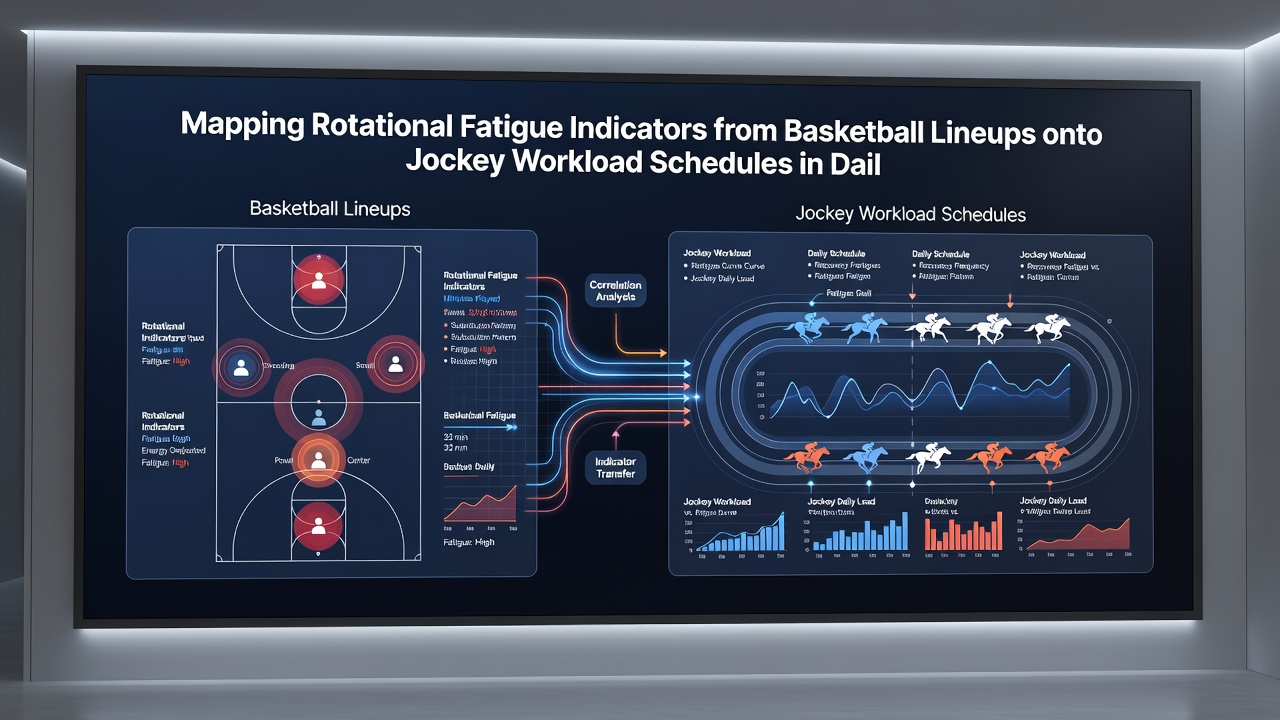 Jockey workload schedule graph integrated with betting accumulator models