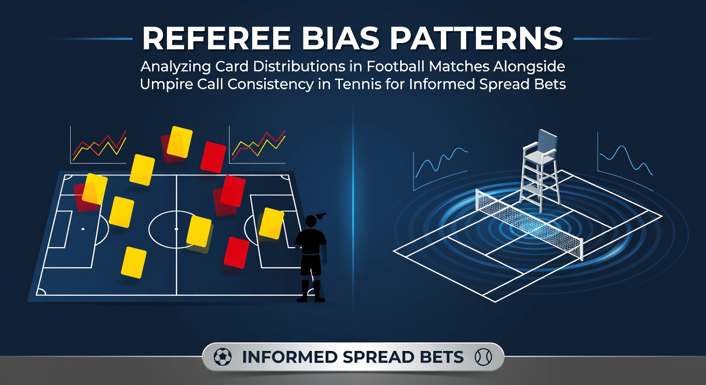Detailed chart showing referee card distributions across various football leagues and matches